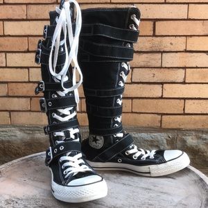 Men’s calf high converse all stars